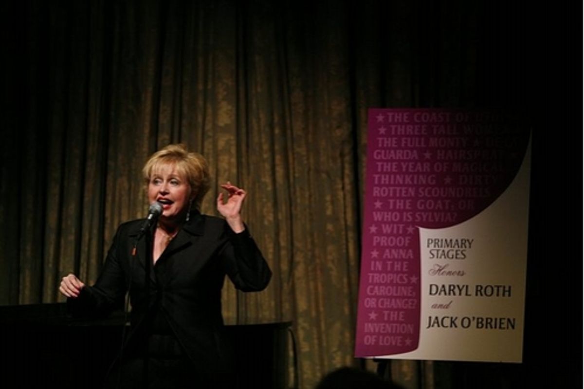 Sally Mayes at Primary Stages Gala Tributes Roth & O'Brien