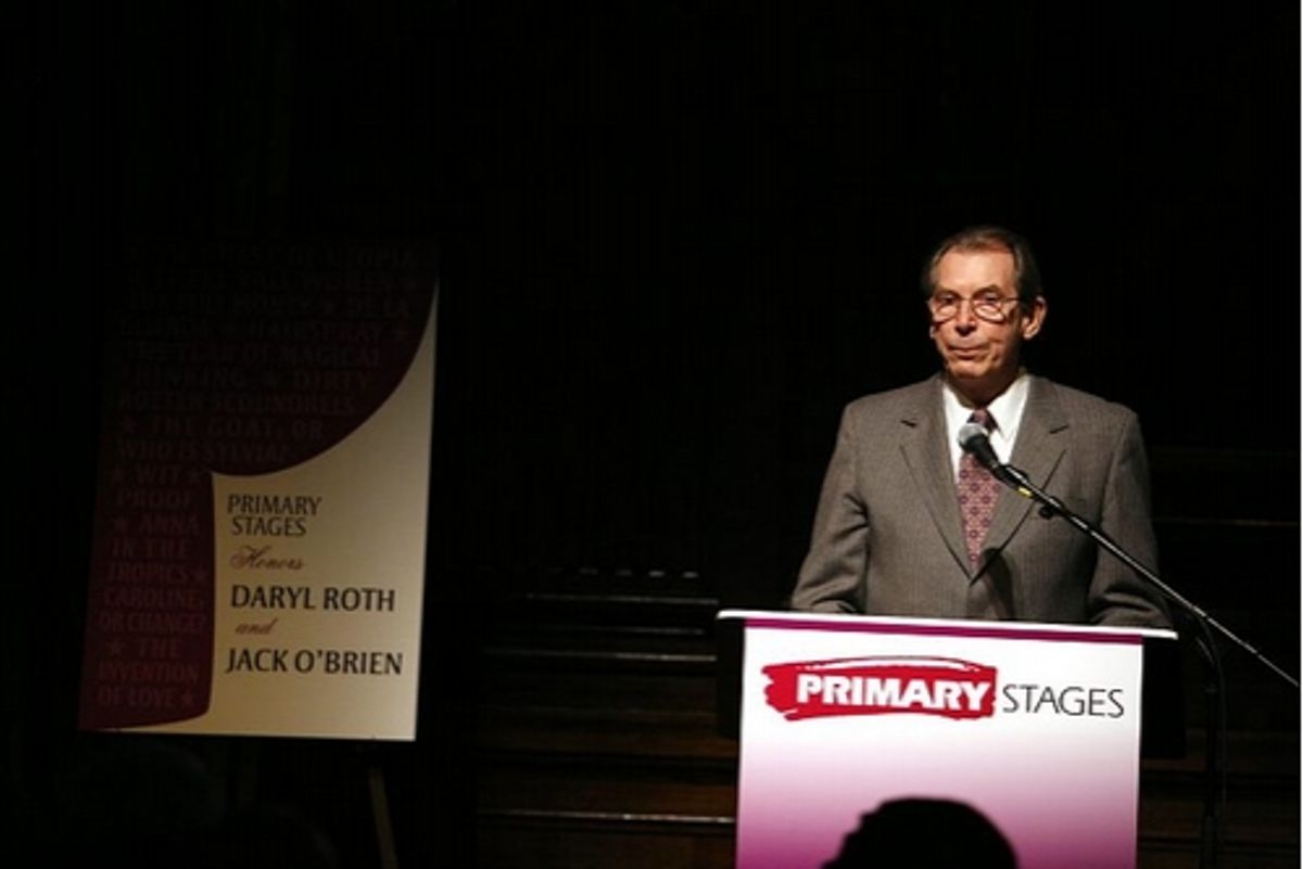 Richard Easton at Primary Stages Gala Tributes Roth & O'Brien