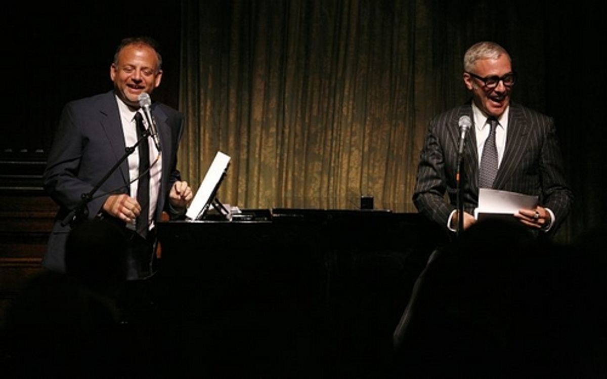 Marc Shaiman and Scott Wittman at Primary Stages Gala Tributes Roth & O'Brien