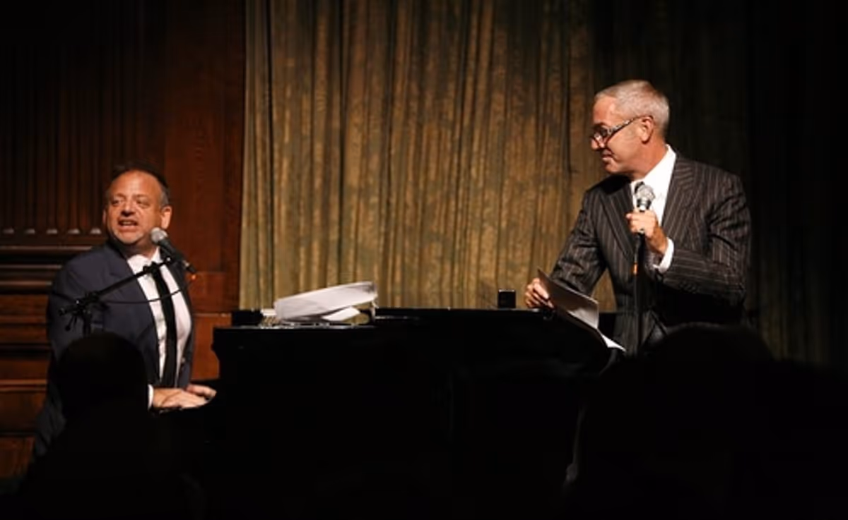Marc Shaiman and Scott Wittman at Primary Stages Gala Tributes Roth & O'Brien