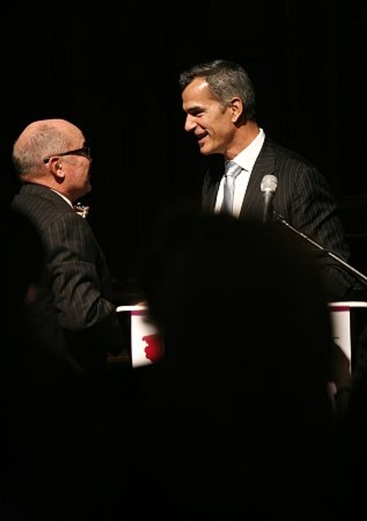 Jack O'Brien and Jerry Mitchell at 