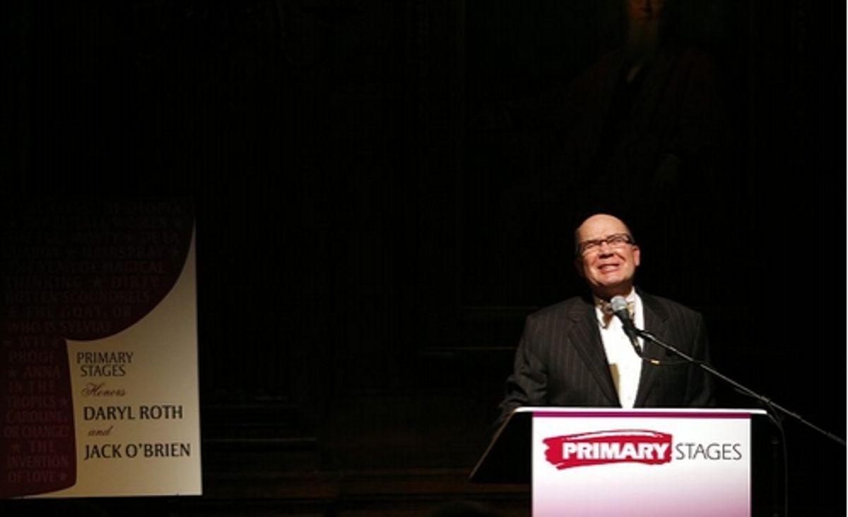 Jack O'Brien at Primary Stages Gala Tributes Roth & O'Brien