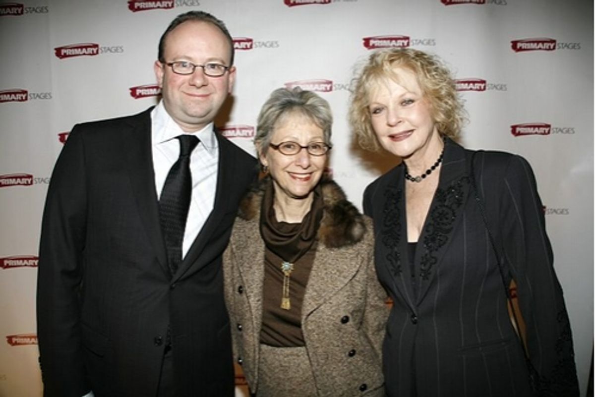 Andrew Leynse, Elysabeth Kleinhans and Penny Fuller at 