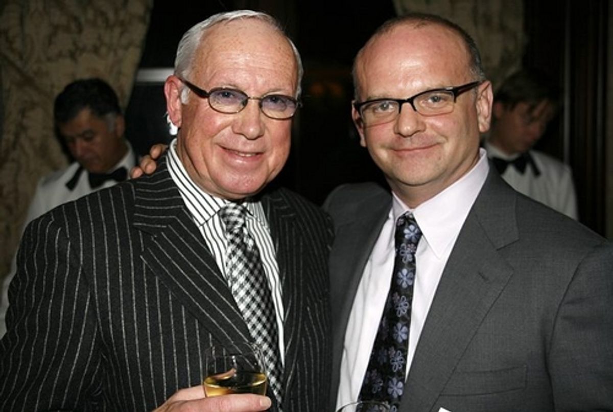Peter Tear and Michael Wilson at 