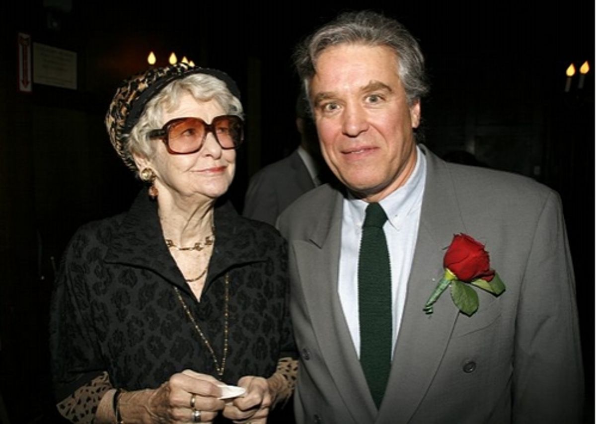 Elaine Stritch and Casey Childs at 