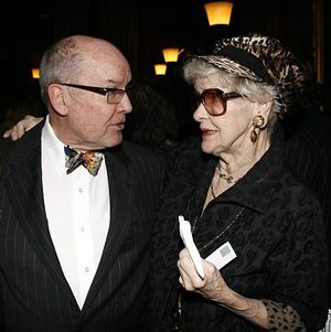 Jack O'Brien and Elaine Stritch @ BroadwayWorld Jack O'Brien and Elaine Stritch Photo