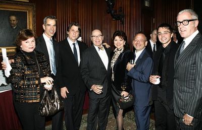 Marsha Mason, Jerry Mitchell, David Rockwell, Jack O'Brien, Linda Hart, Marc Shaiman, Photo