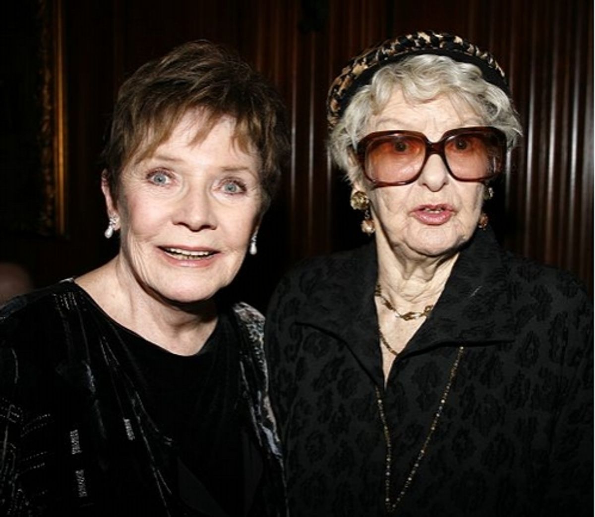 Polly Bergen and Elaine Stritch at 