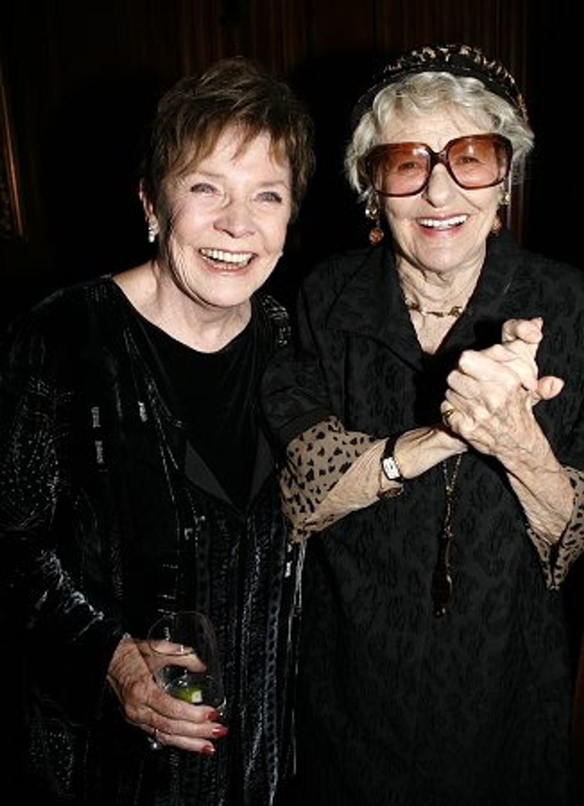 Polly Bergen and Elaine Stritch at Primary Stages Cocktails for Roth & O'Brien