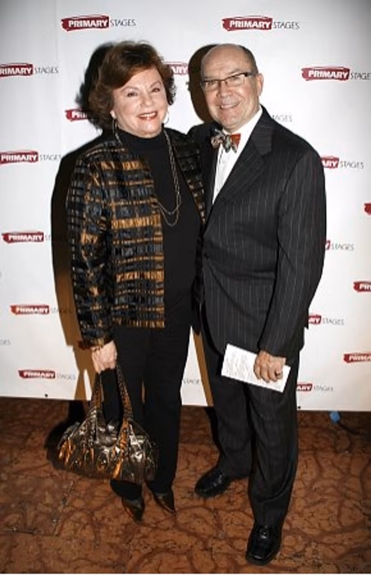 Marsha Mason and Jack O'Brien at Primary Stages Cocktails for Roth & O'Brien