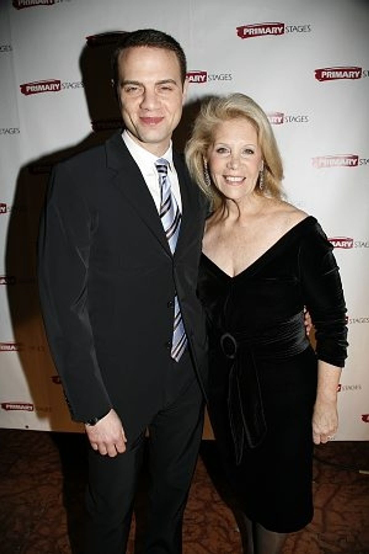 Daryl Roth and Jordan Roth at Primary Stages Cocktails for Roth & O'Brien