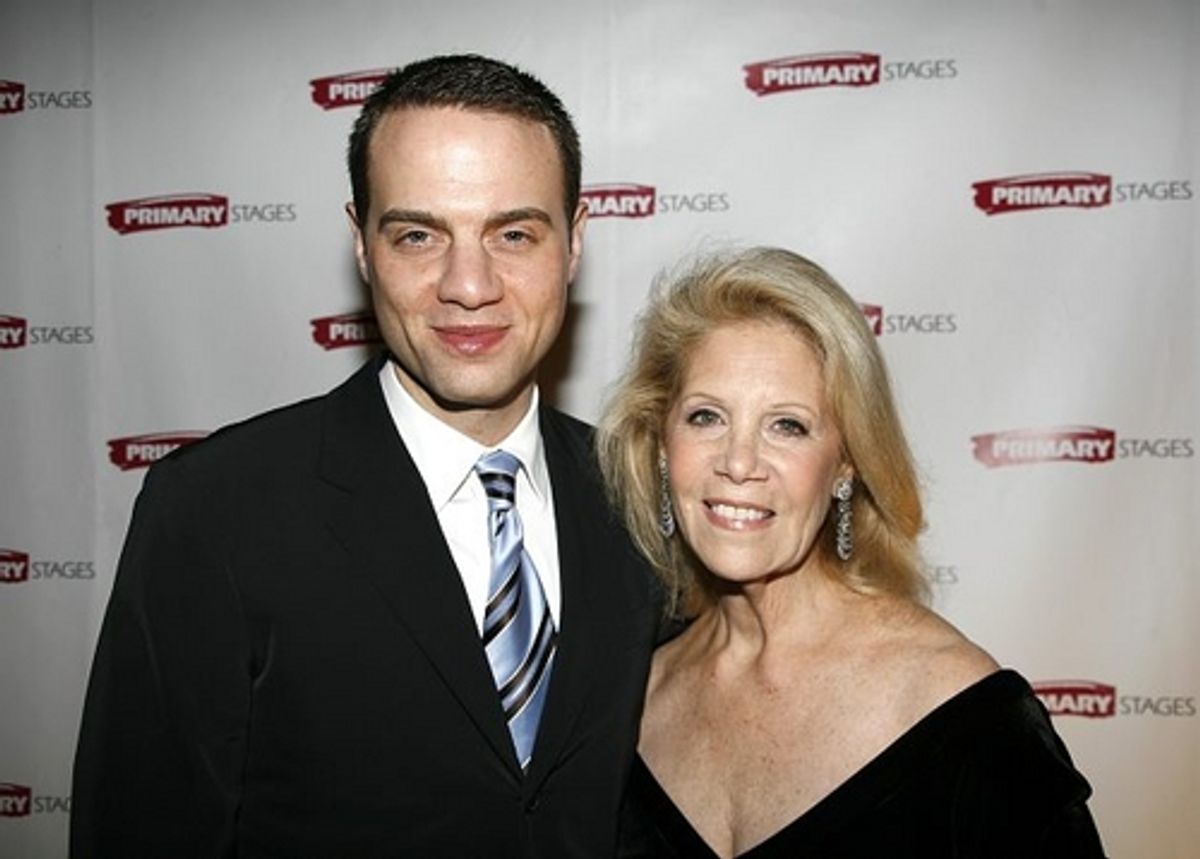 Daryl Roth and Jordan Roth at Primary Stages Cocktails for Roth & O'Brien