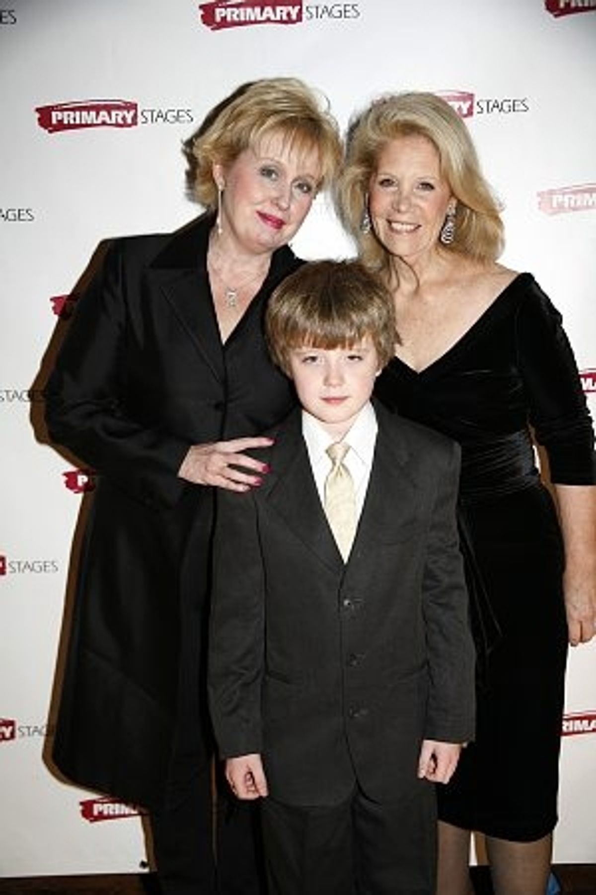 Sally Mayes and son with Daryl Roth at Primary Stages Cocktails for Roth & O'Brien