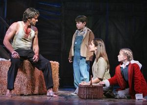 Eric Kunze (The Man), Austin J. Zambito-Valente (Poor Baby), Andrea Ross (Swallow) an Photo