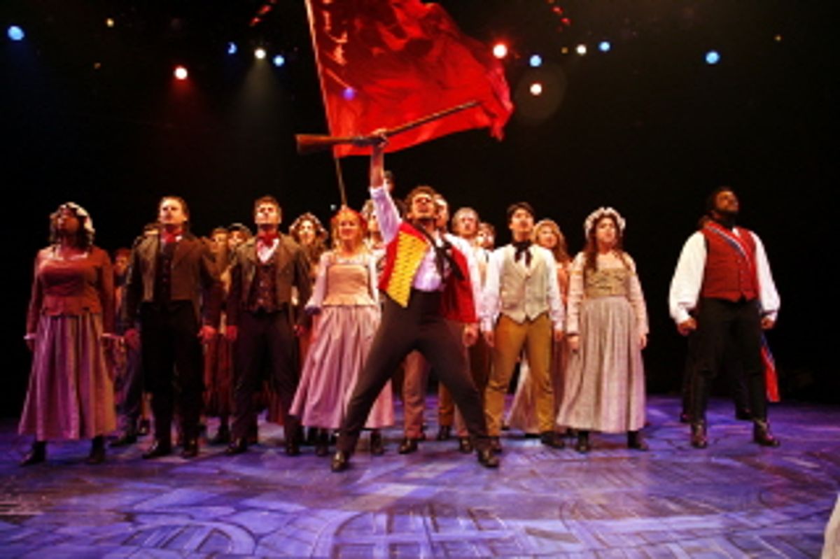 Charlie Brady as Enjolras and Company at 