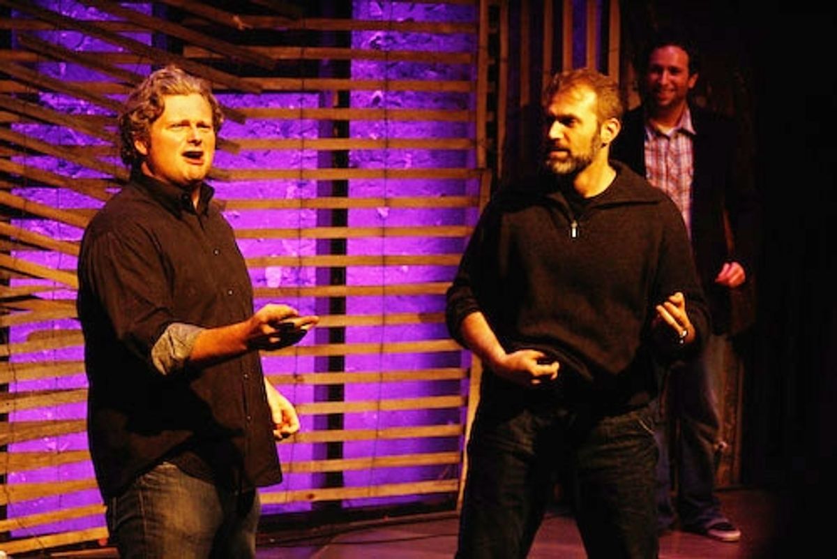 John Ellison Conlee, Marc Kudisch, and David Rossmer at 