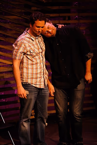 David Rossmer and John Ellison Conlee Photo
