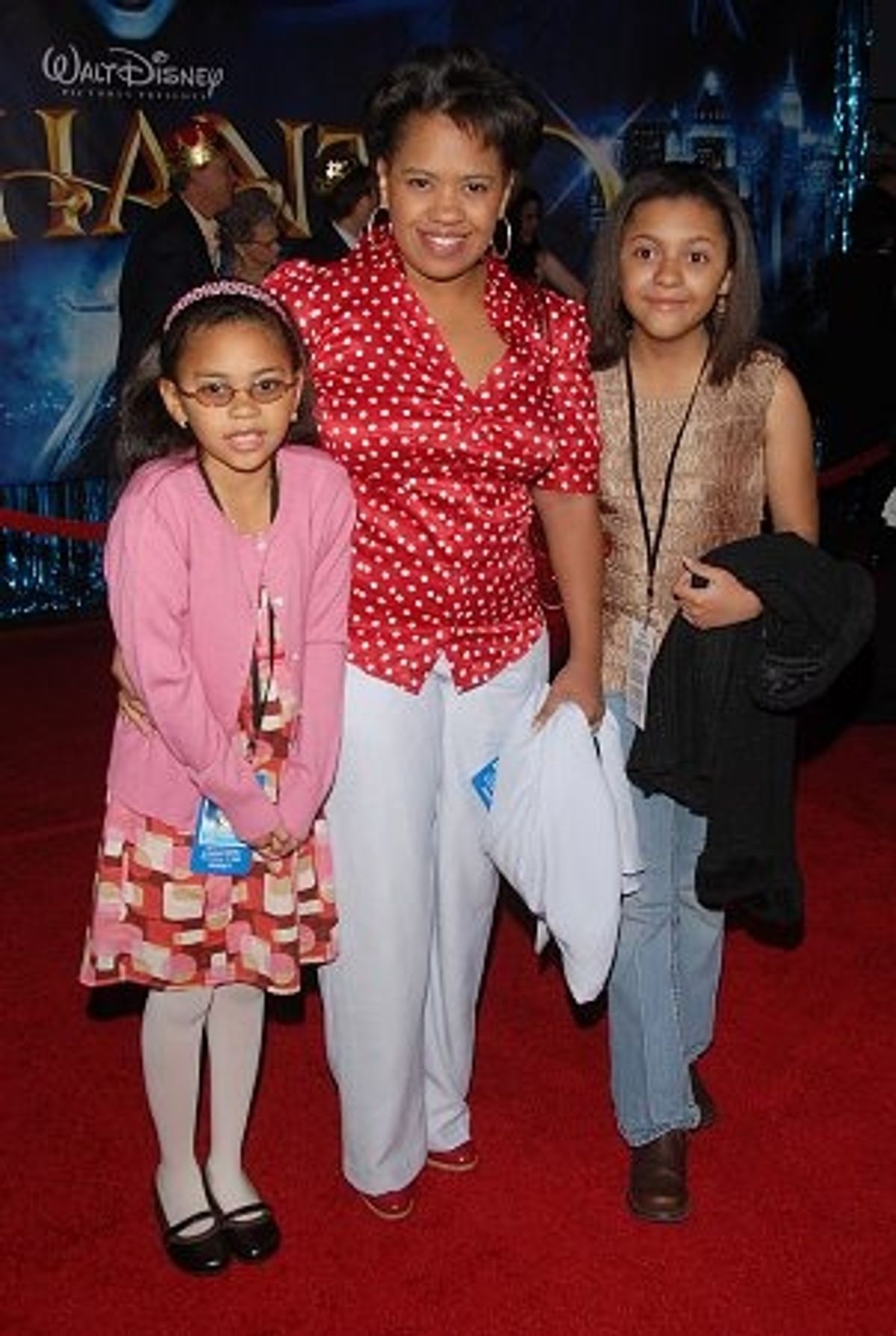 Chandra Wilson with family at 