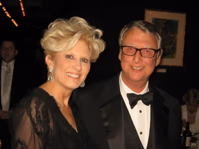 Dianne Bernhard and Mike Nichols Photo