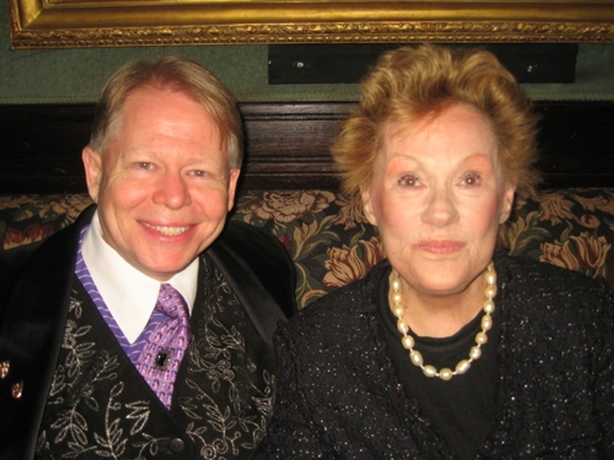 Joel Vig and Tammy Grimes at 