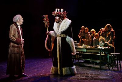 Raye Birk, Stephen Pelinski and members of the cast Photo