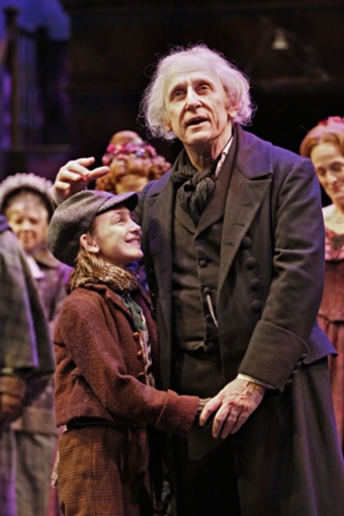 Lily Jones (Tiny Tim) and Raye Birk at 