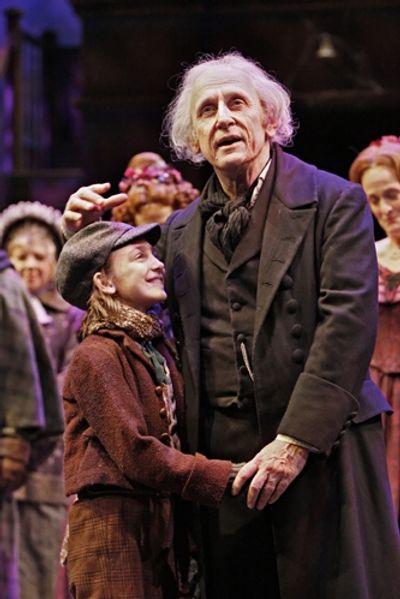 Lily Jones (Tiny Tim) and Raye Birk Photo