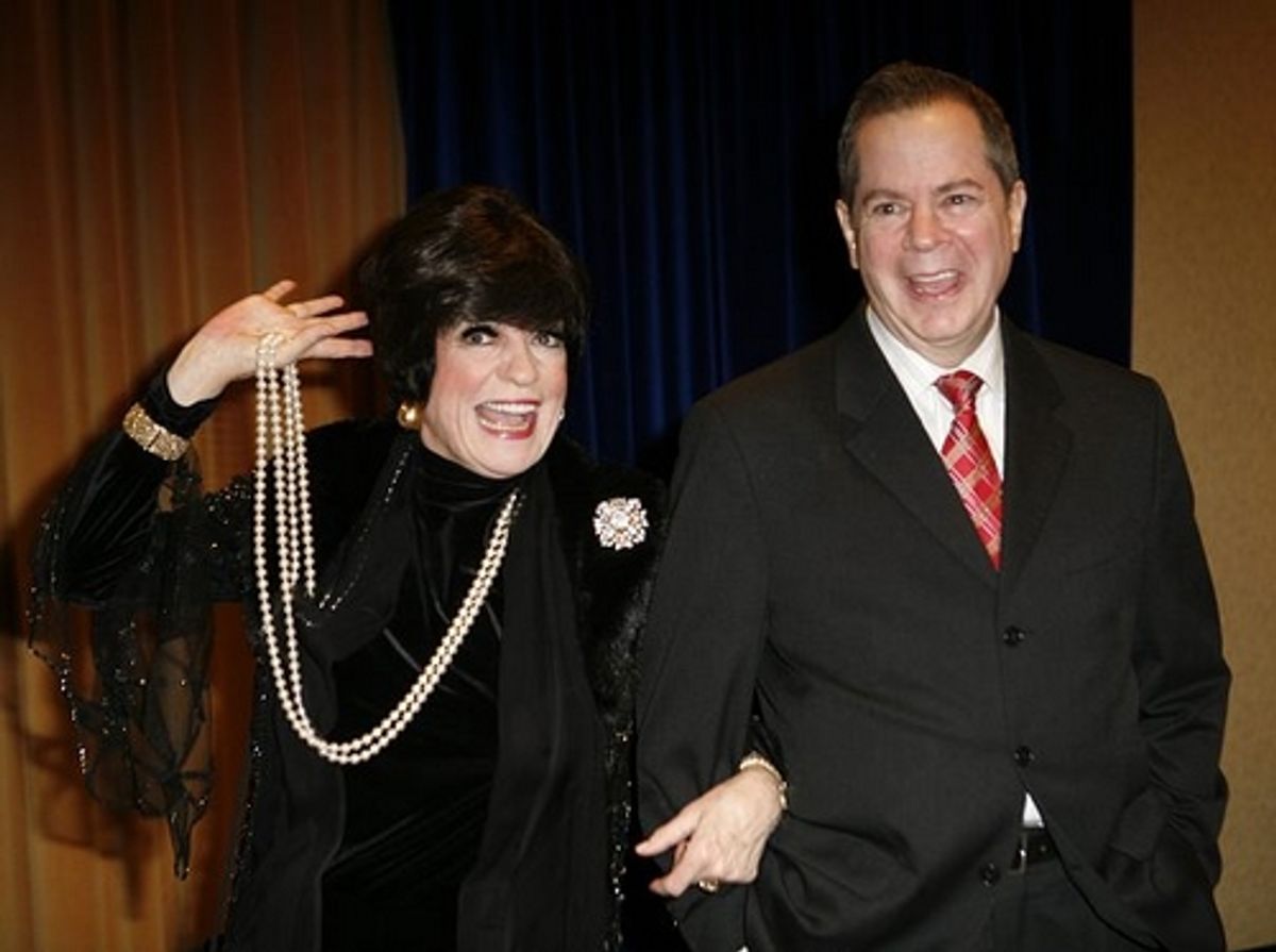 JoAnne Worley and Peter Bartlett at Rosie's All Kids Foundation Gala