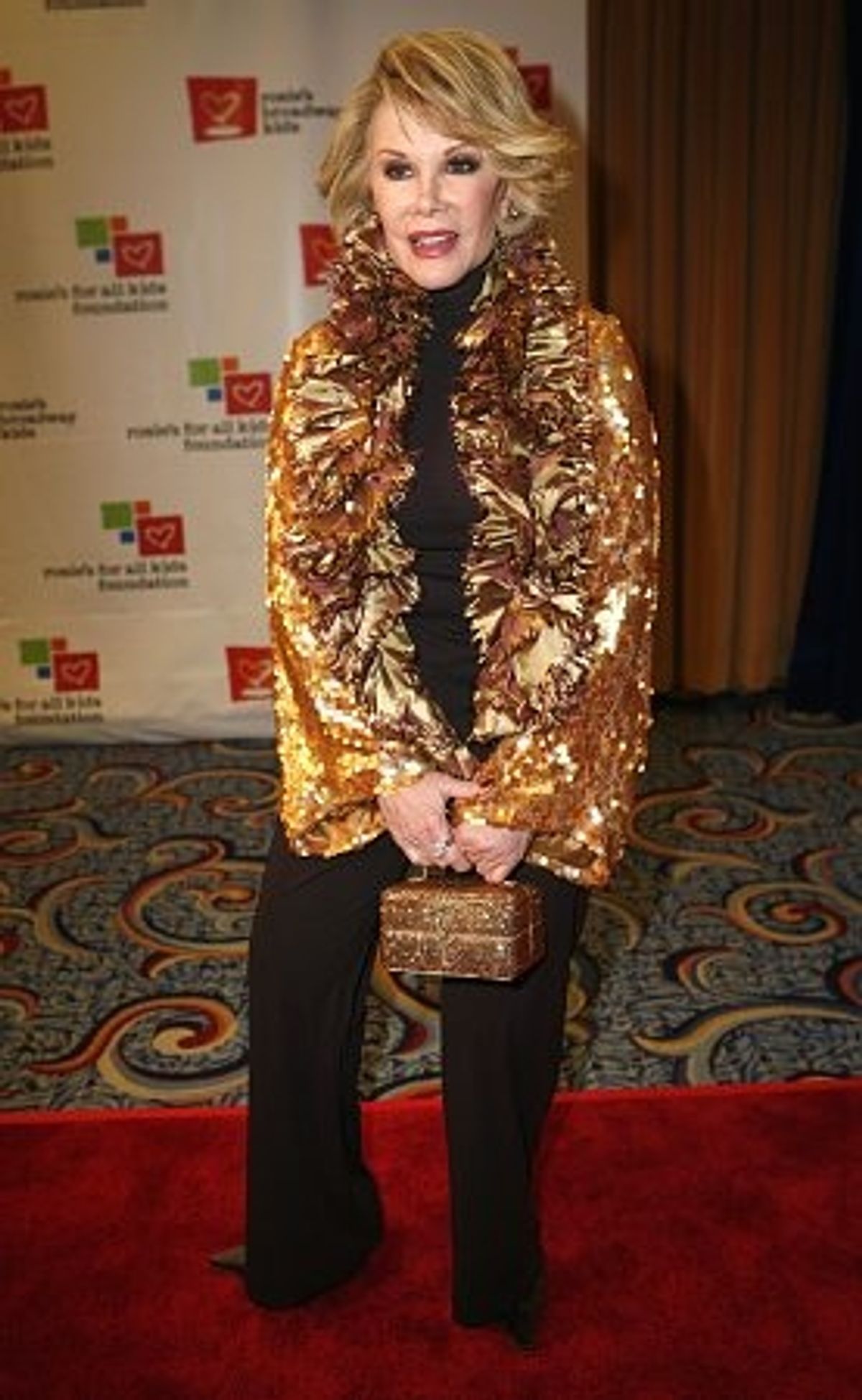 Joan Rivers at Rosie's All Kids Foundation Gala