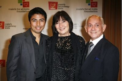 Shaun Taylor Corbett, his mother and Raphael Sanchez Photo