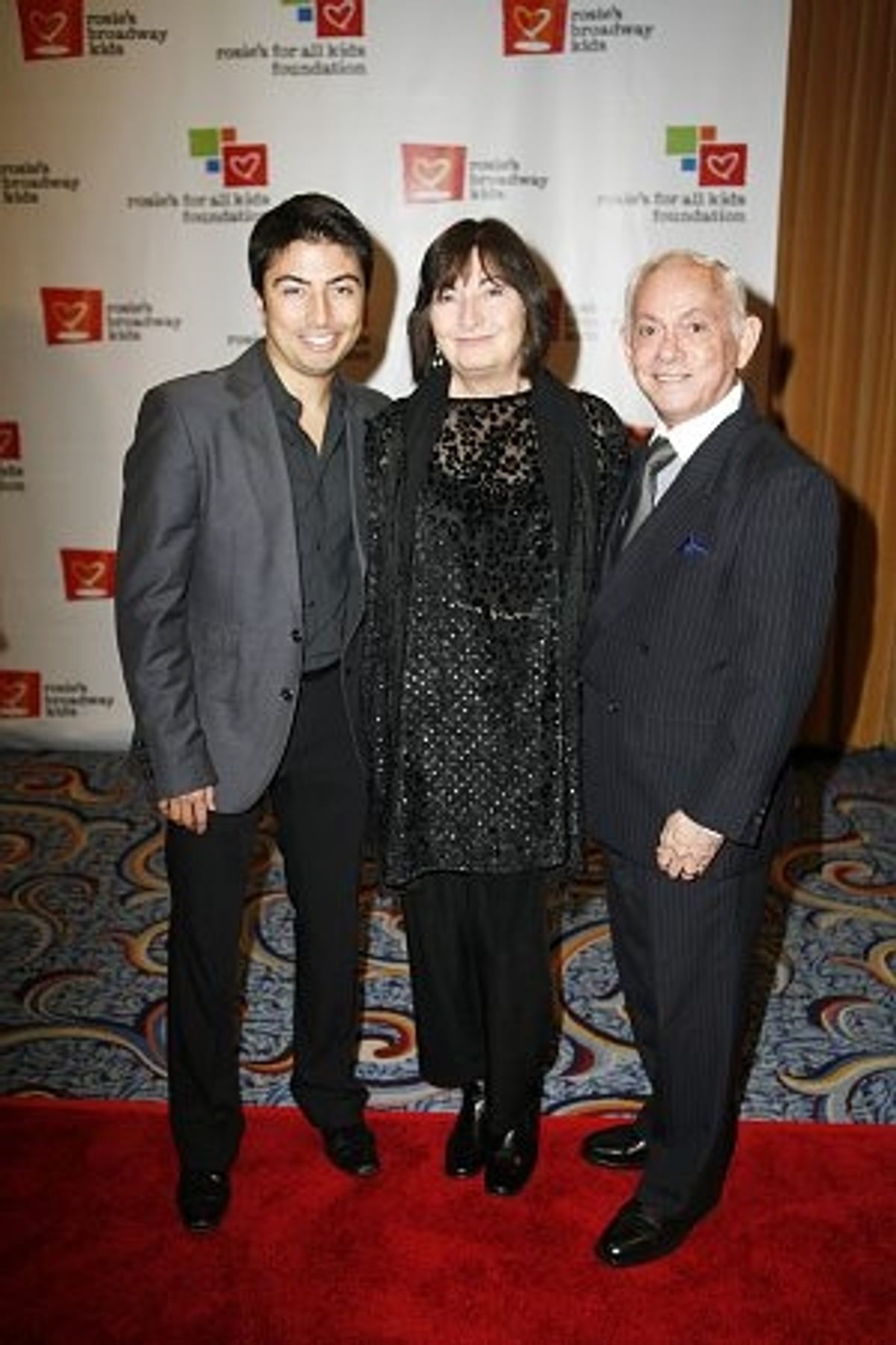 Shaun Taylor Corbett, his mother and Raphael Sanchez at 