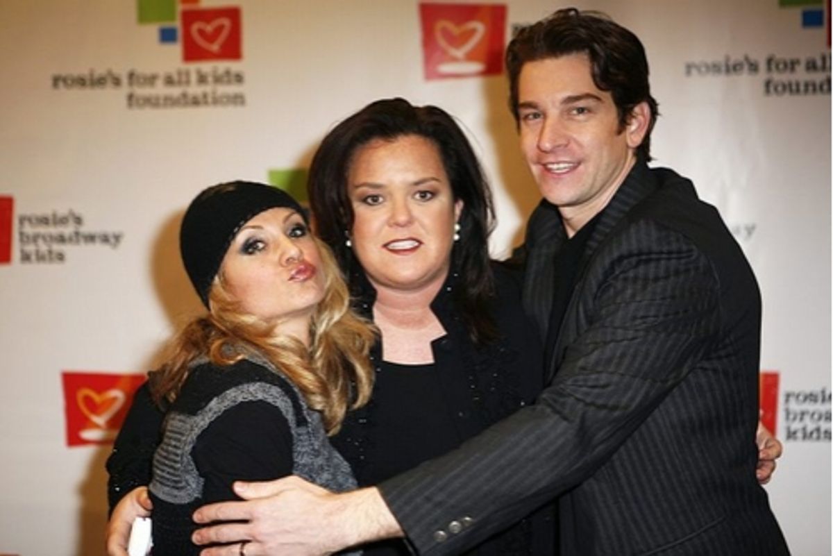 Orfeh, Rosie O'Donnell and Andy Karl at 