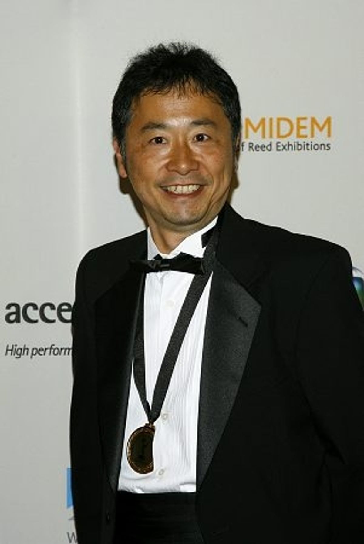 Director Kei Nishikawa of Japan for Smile at International Emmy Award Arrivals