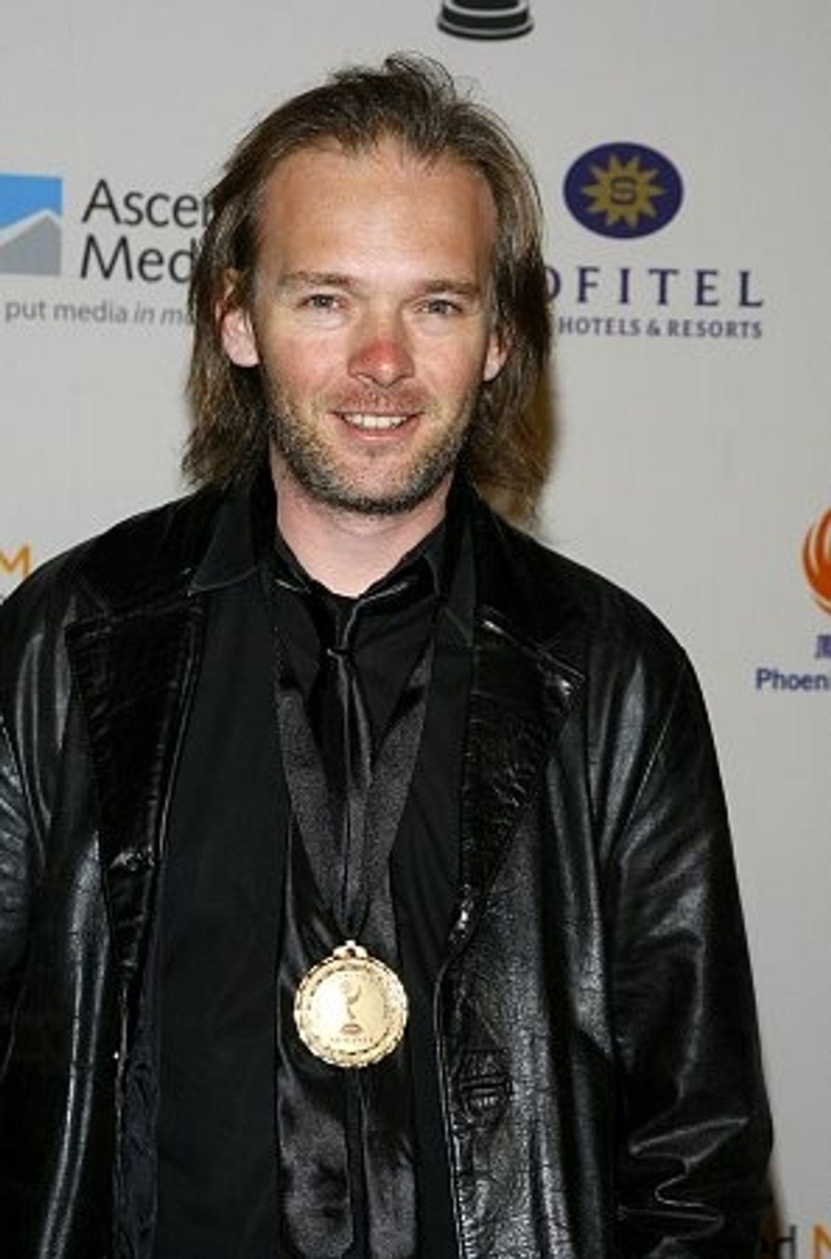 Mariano Kon of Brazil from CQC at International Emmy Award Arrivals