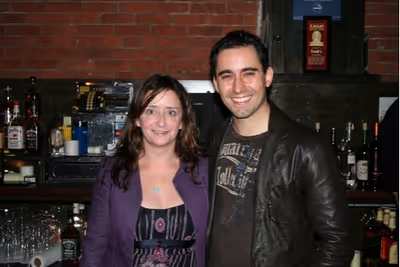 Rachel Dratch and John Lloyd Young Photo