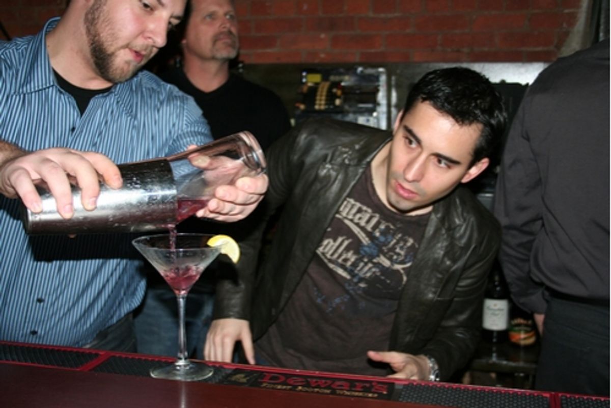 John Lloyd Young at Celebrity Bartending Night