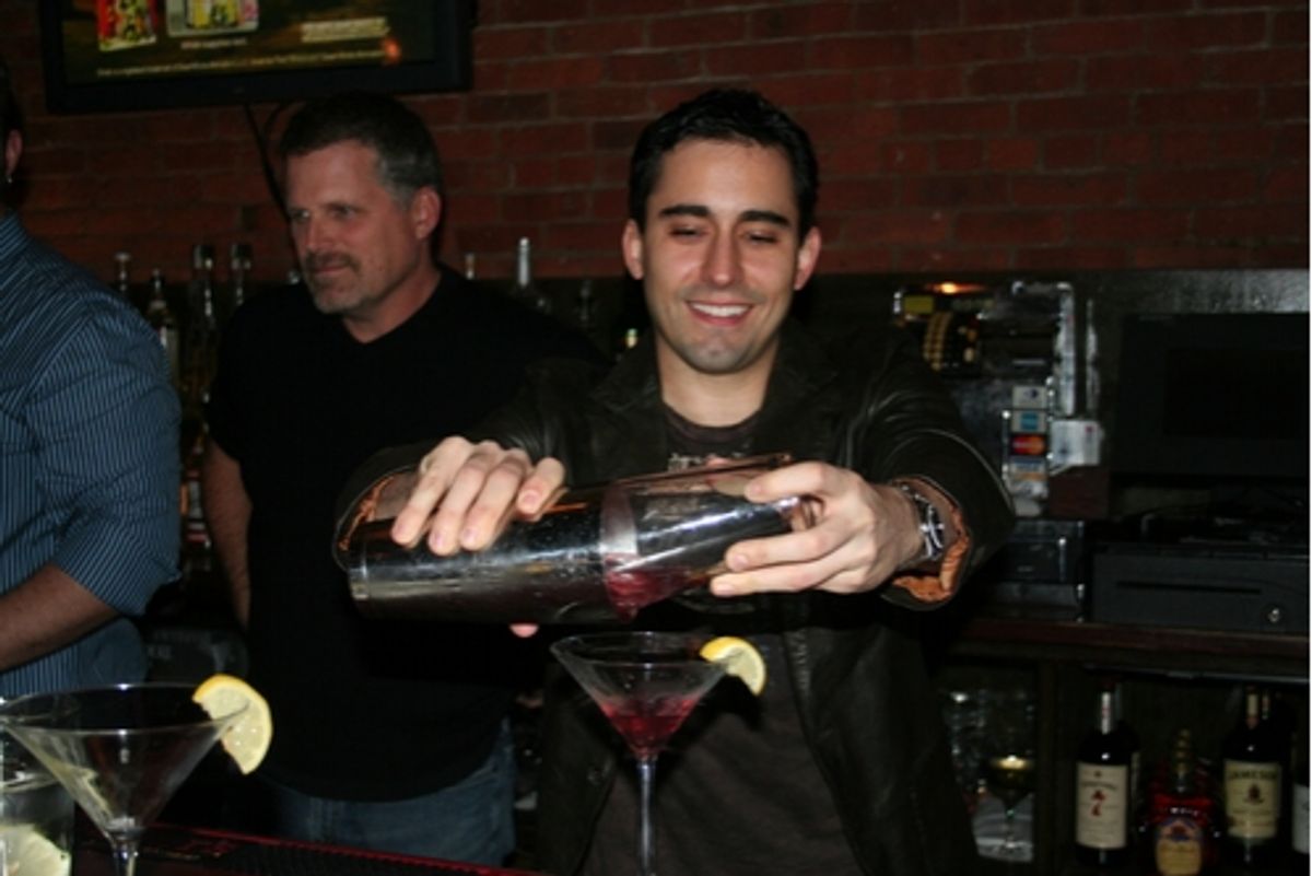 John Lloyd Young at Celebrity Bartending Night