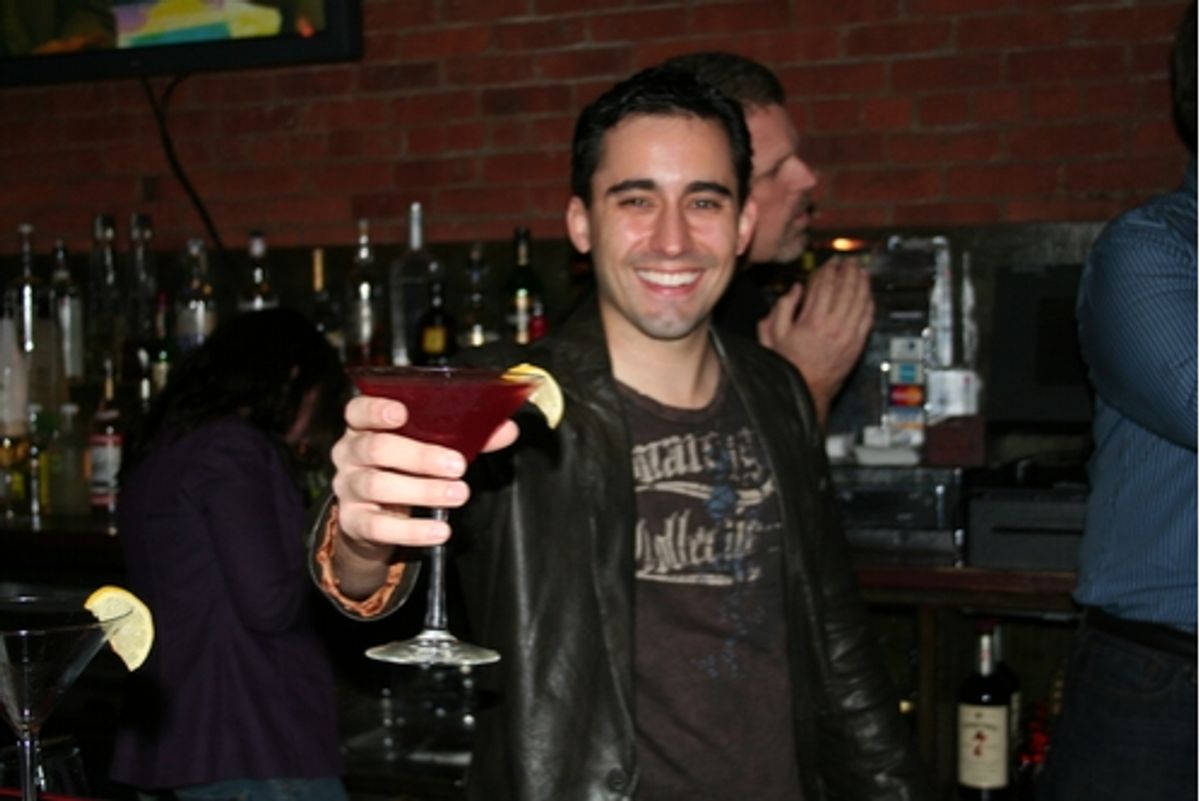 John Lloyd Young at Celebrity Bartending Night