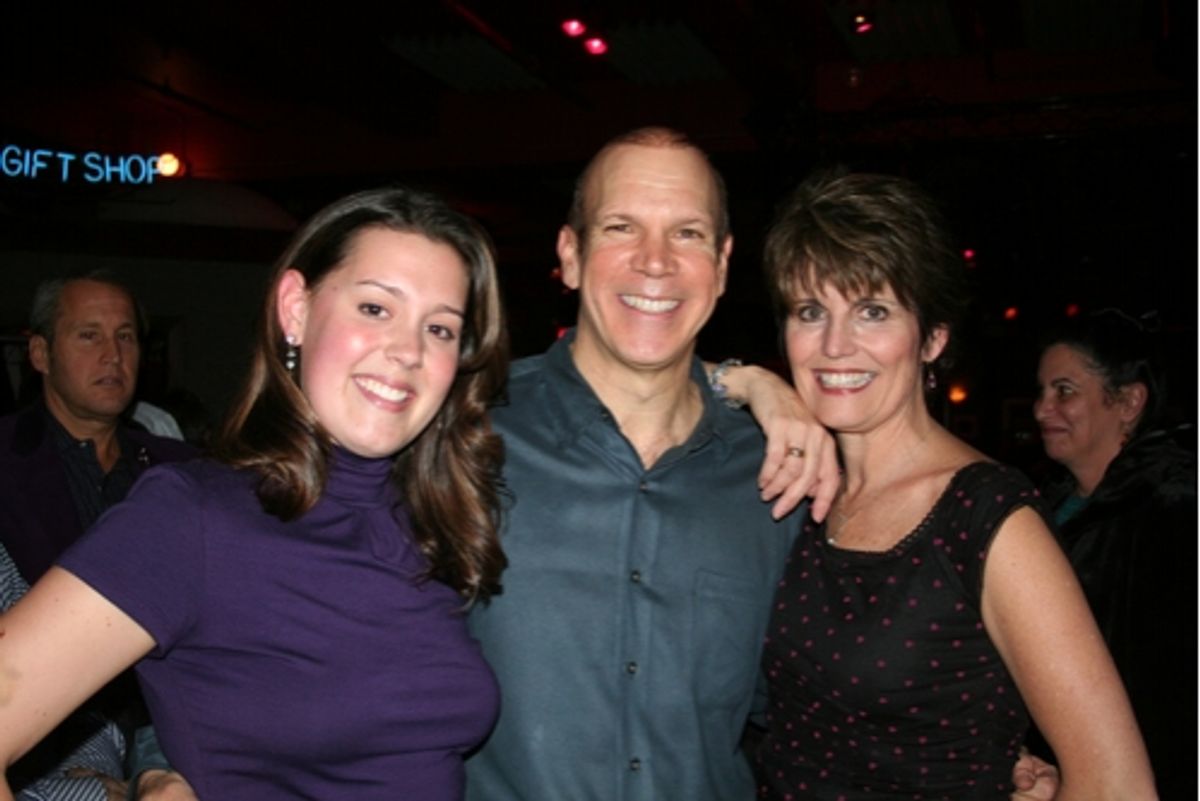 Kate Luckinbill, David Zippel and Lucie Arnaz at 