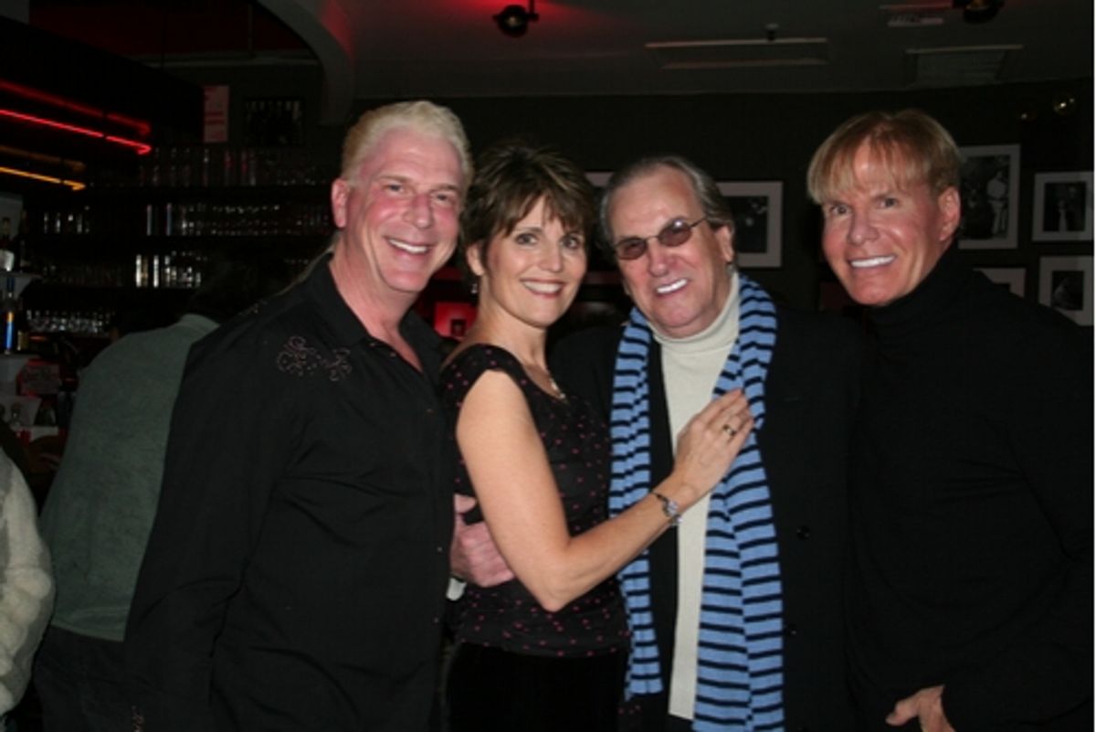 Ron Abel, Lucie Arnaz, Danny Aiello and Chuck Steffan at 
