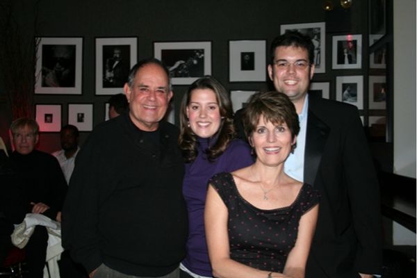 Laurence Luckinbill, Kate Luckinbill, Joe Luckinbill and Lucie Arnaz Photo