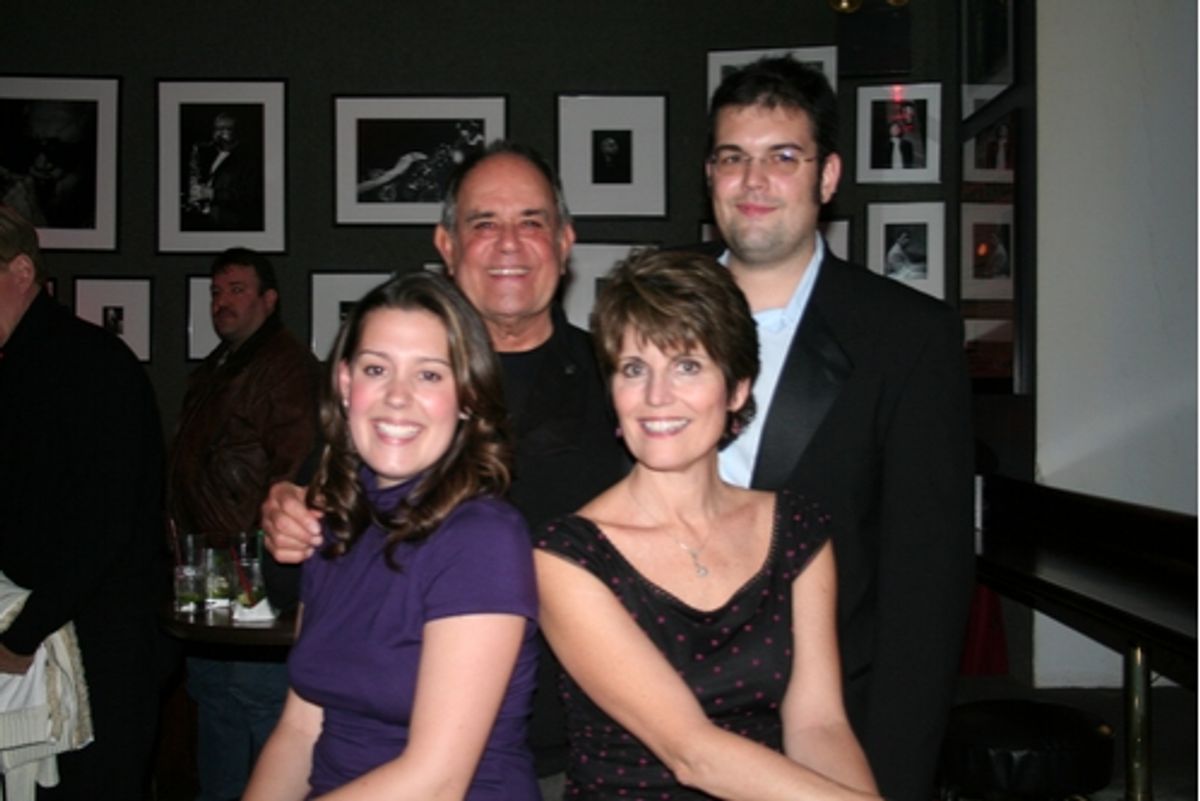 Laurence Luckinbill, Kate Luckinbill, Joe Luckinbill and Lucie Arnaz
 at 