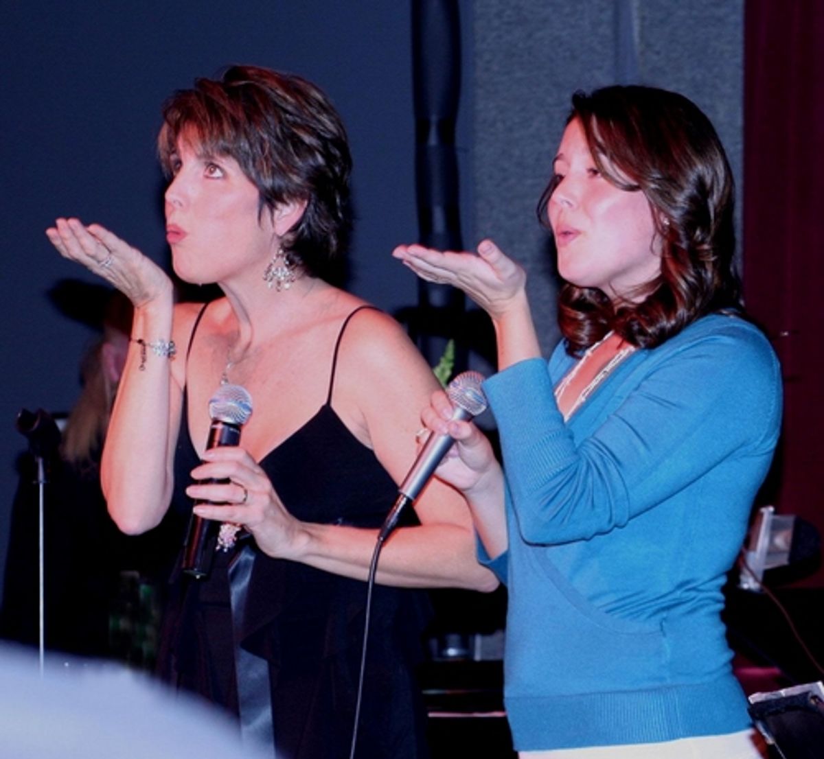 Lucie Arnaz and Kate Luckinbill at 