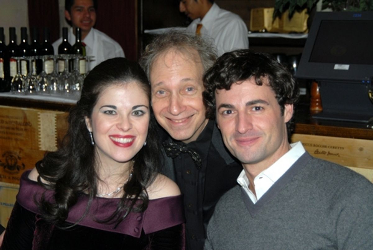 Sarah Jane McMahon, Scott Siegel and Max von Essen at 