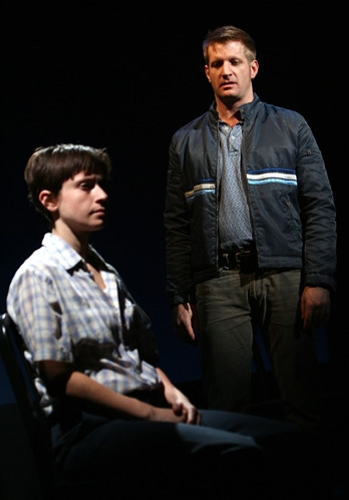 Paul Sparks and Hannah Cabell at 