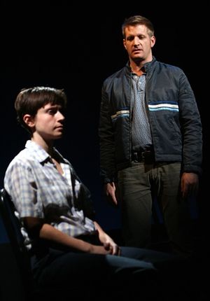 Paul Sparks and Hannah Cabell Photo