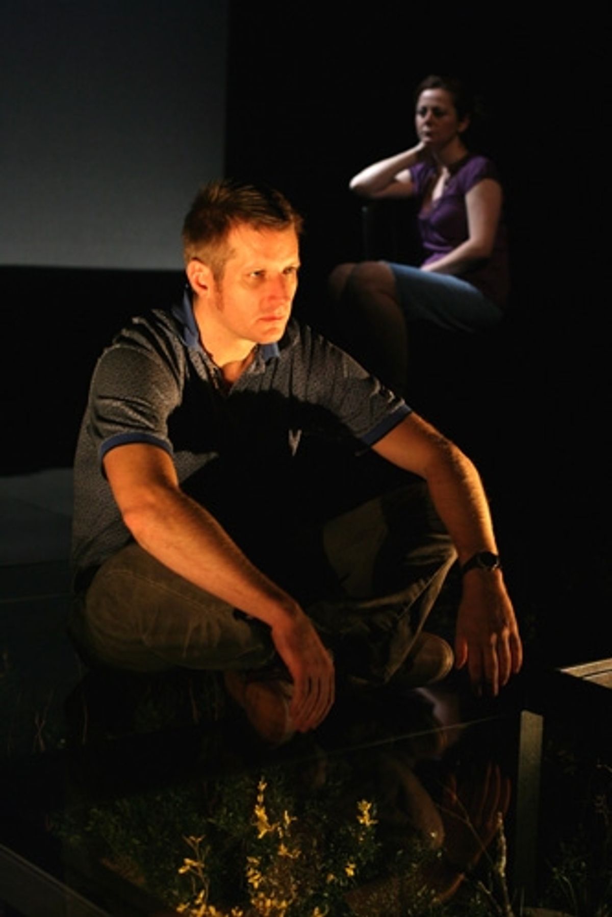 Paul Sparks and Geraldine Hughes at 