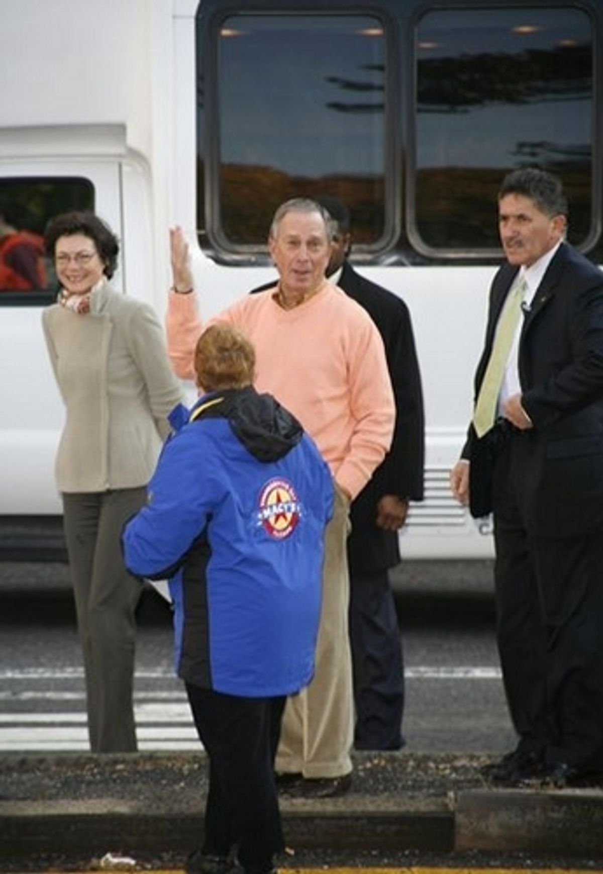 Mayor Michael Bloomberg at 'Weighing In' on the Macy's Thanksgiving Day Parade