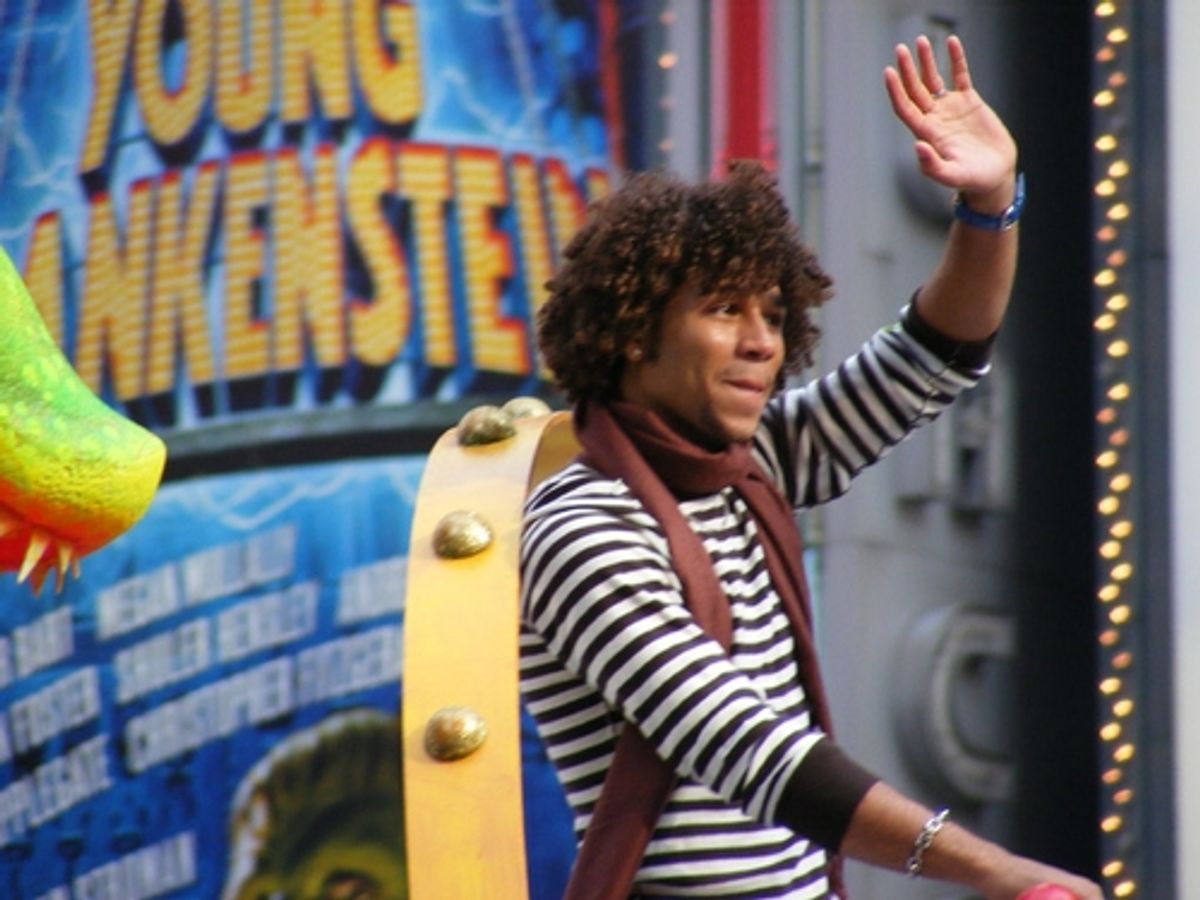 Corbin Bleu at 'Weighing In' on the Macy's Thanksgiving Day Parade