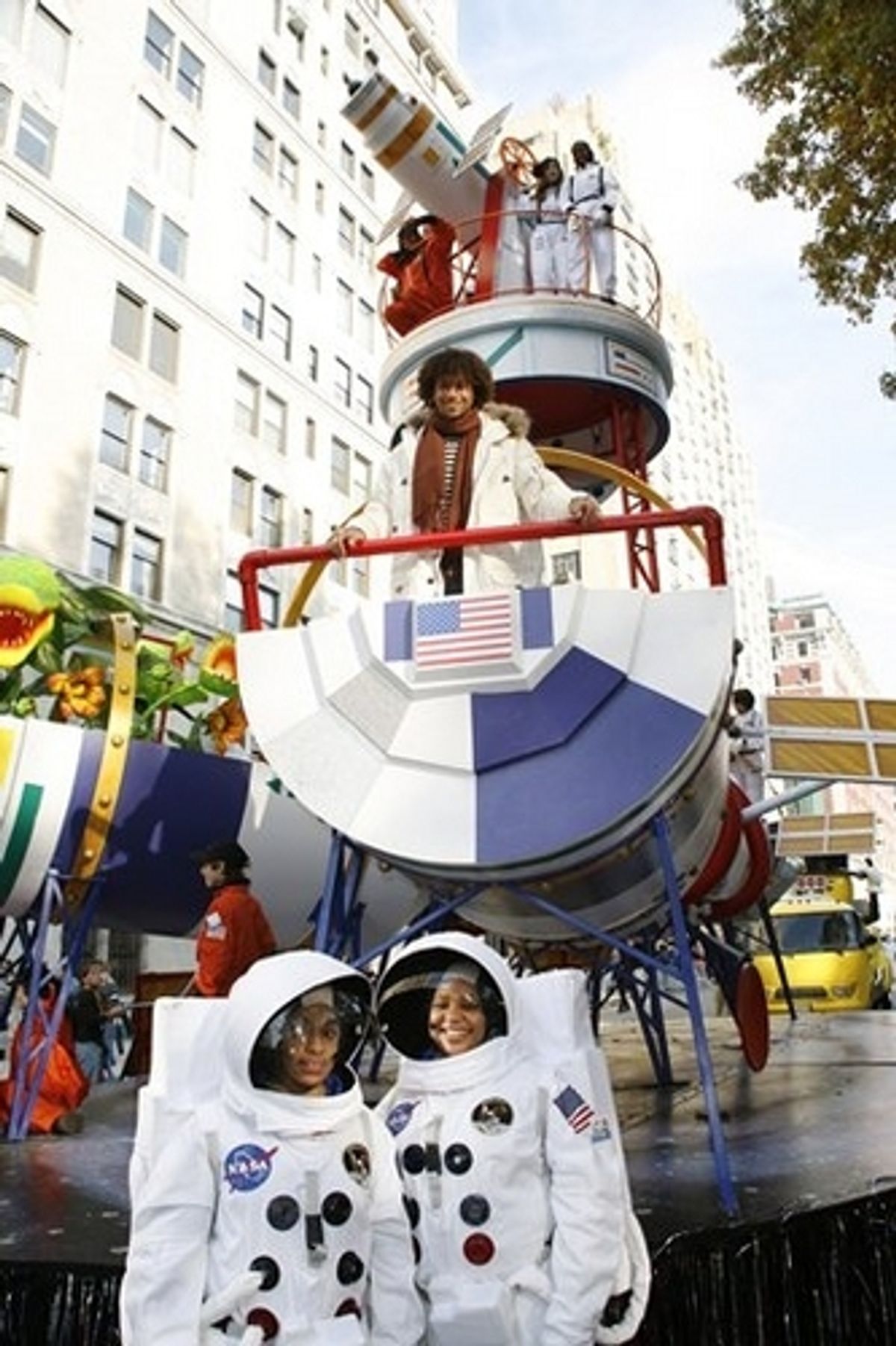 Corbin Bleu at Macy's Thanksgiving Day Parade 2007